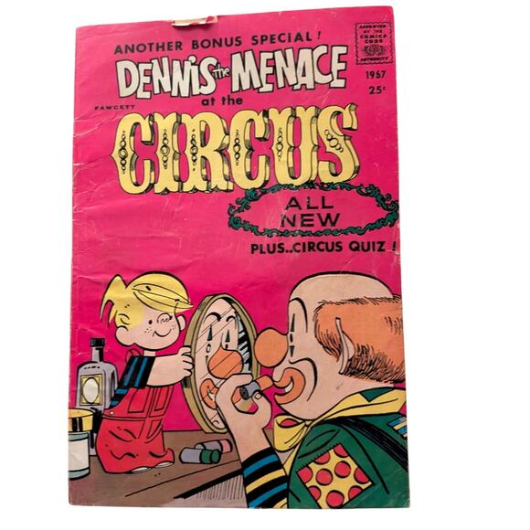 Vintage summer 1967 Dennis the Menace at the Circus (Giant) #50 - Picture 1 of 10